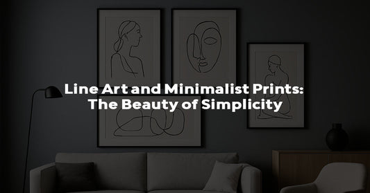 Shop Minimalist Line Art Prints: Impact on Modern Interiors