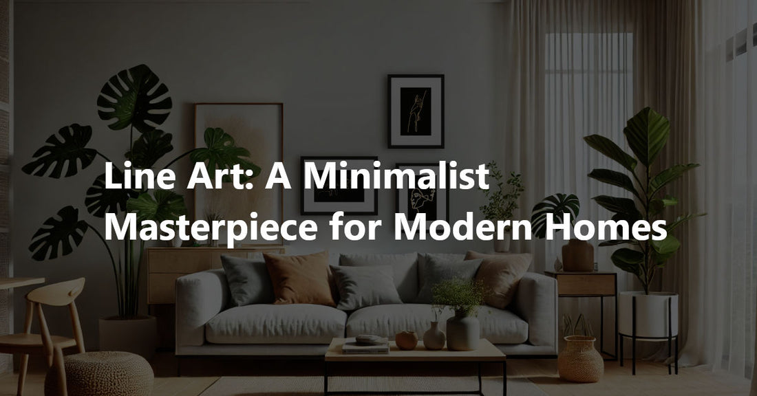 The Timeless Appeal of Line Art Prints for Home Décor