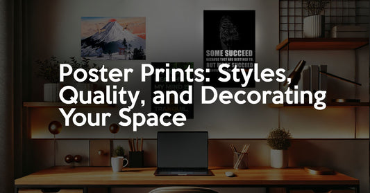 hero image for article about styling with posters