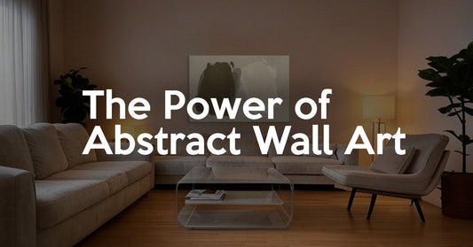 article about the styling abstract wall art