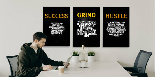 Elevate Your Mood and Discover Your Goals: Discover the Benefits of Having Motivational Poster Wall Art