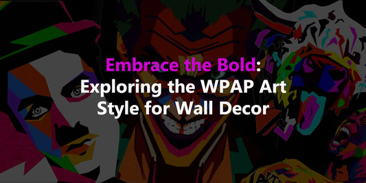 Embrace the Bold: Exploring the WPAP Art Style for Wall Decor