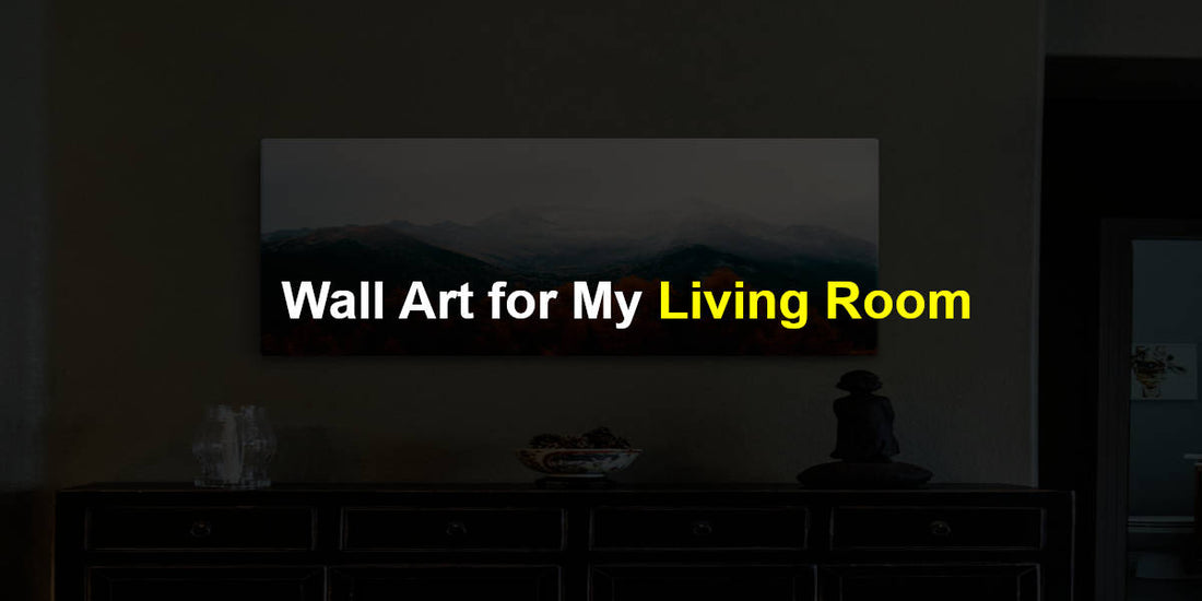 article about how to find the best wall art for you living room