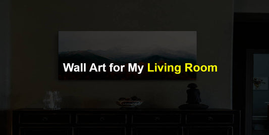article about how to find the best wall art for you living room