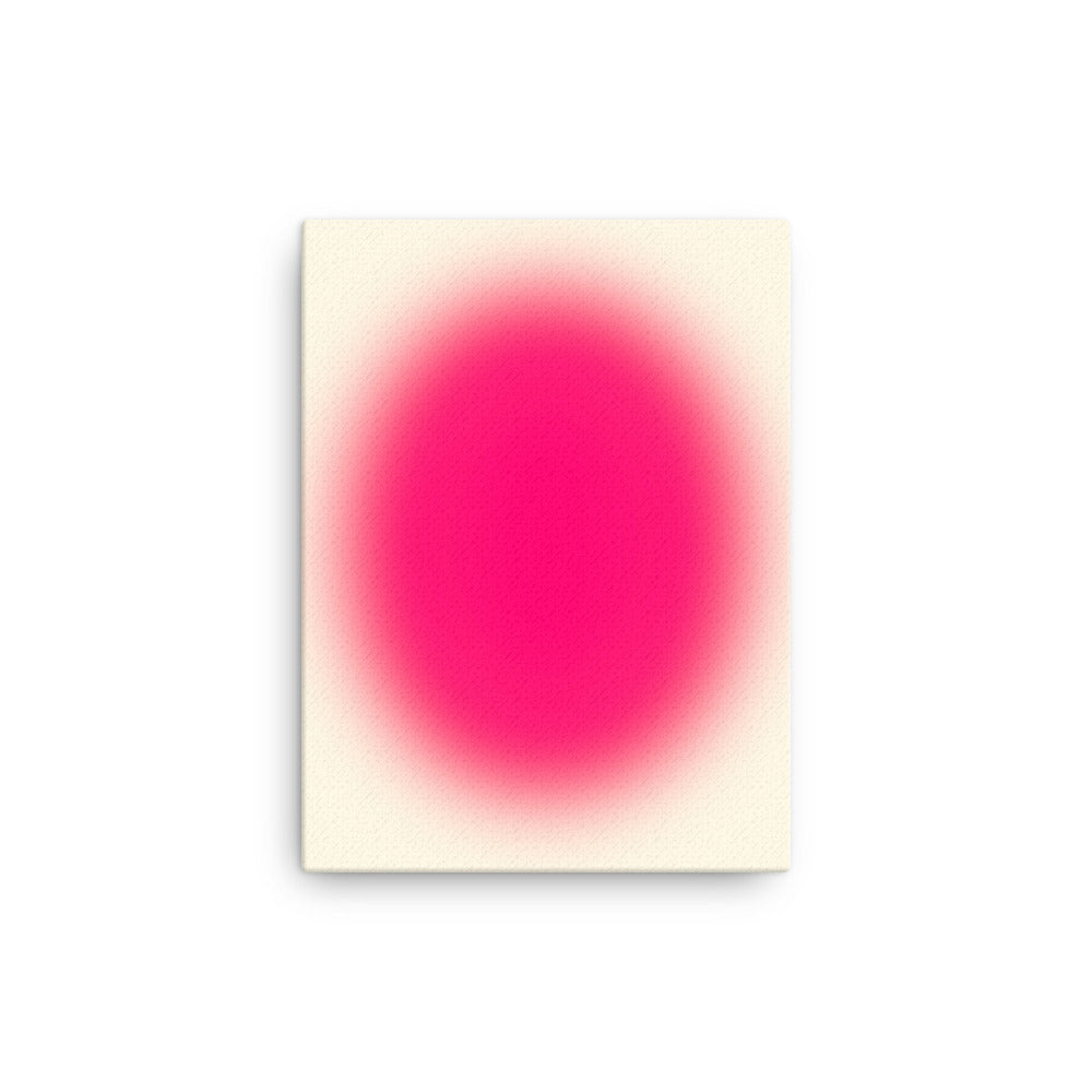 Pink Blur Canvas Print