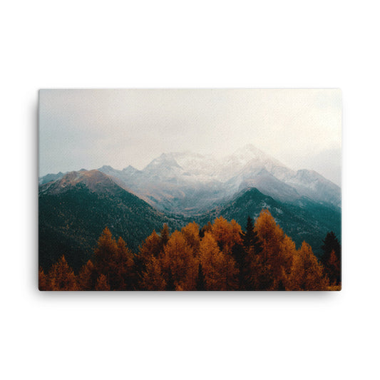 Autumn's Mountains Canvas Print