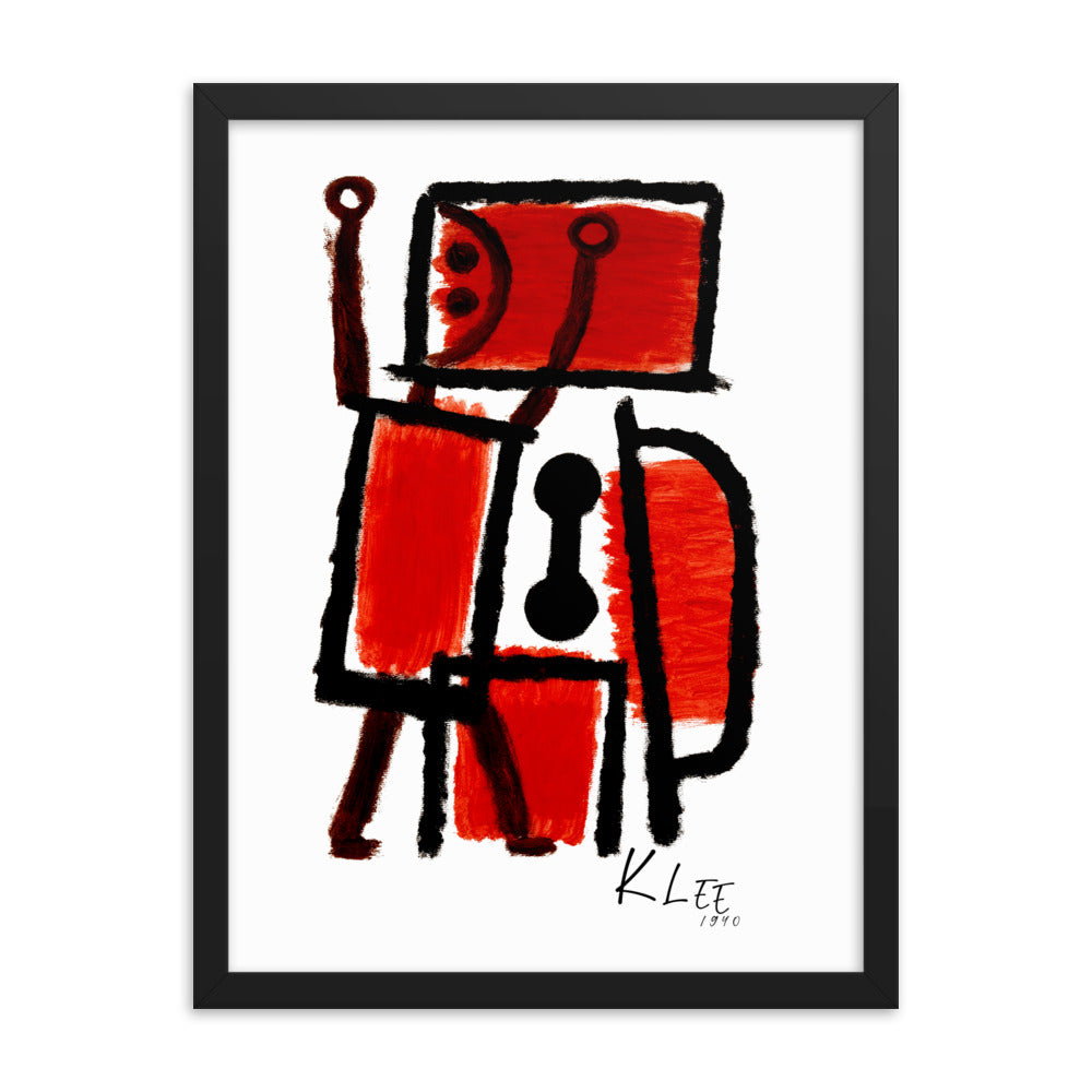 Paul Klee - Locksmith Framed Print