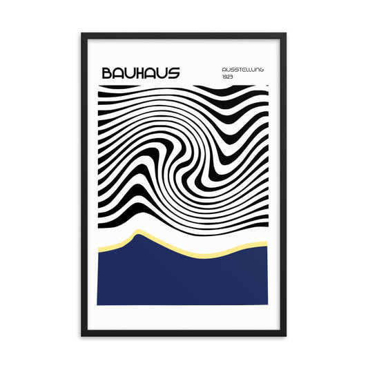 Bauhaus Rhythms Framed Print