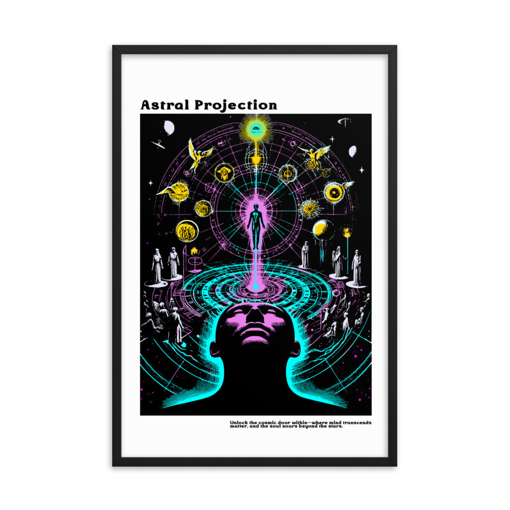 Astral Projection Framed Print