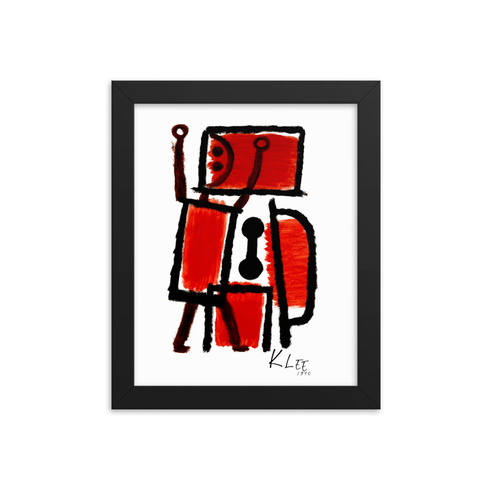 Paul Klee - Locksmith Framed Print