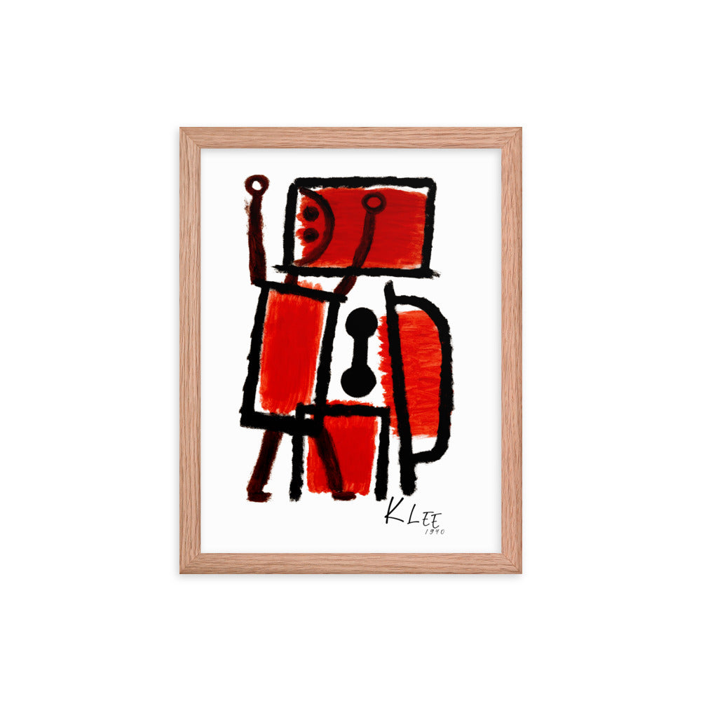 Paul Klee - Locksmith Framed Print