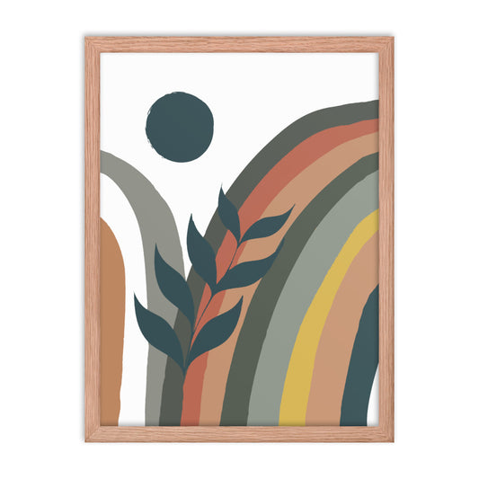 Abstract Nature Framed Print