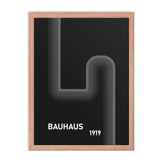 Bauhaus Shades Framed Print