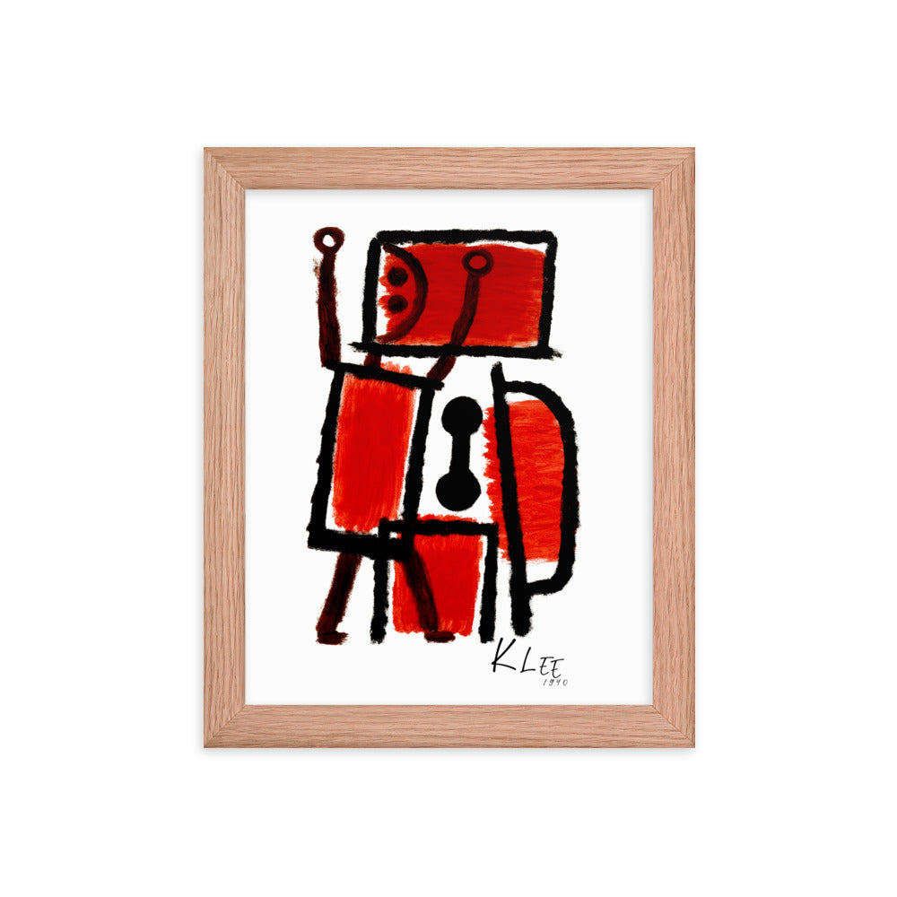 Paul Klee - Locksmith Framed Print