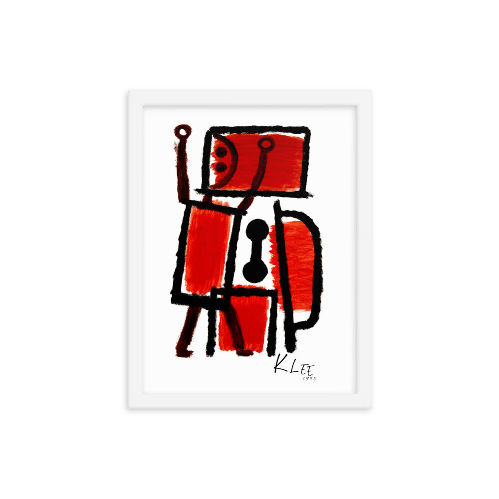 Paul Klee - Locksmith Framed Print