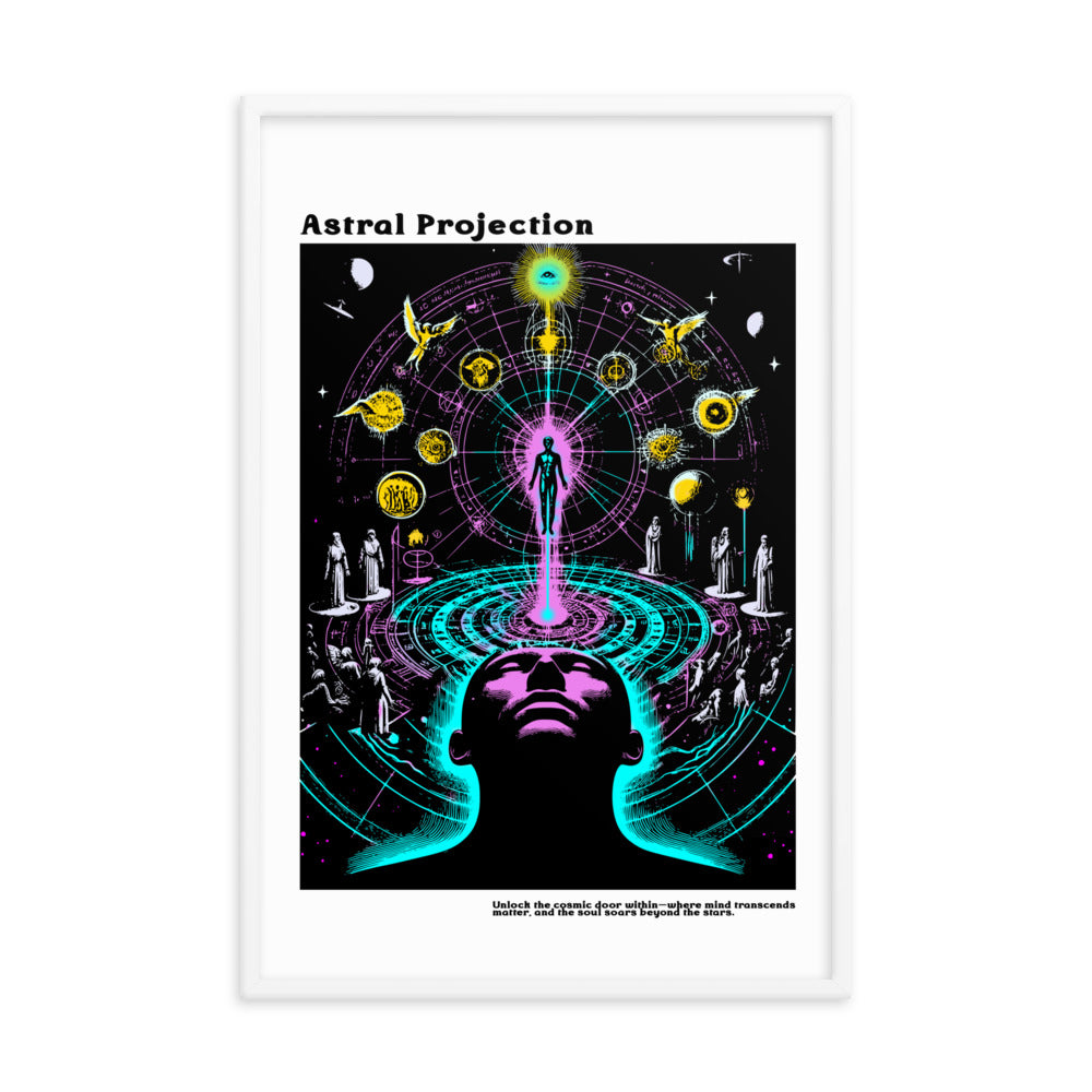 Astral Projection Framed Print