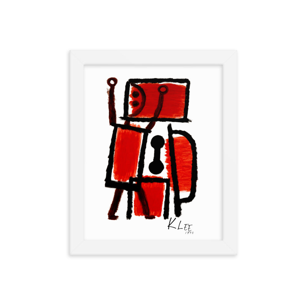 Paul Klee - Locksmith Framed Print