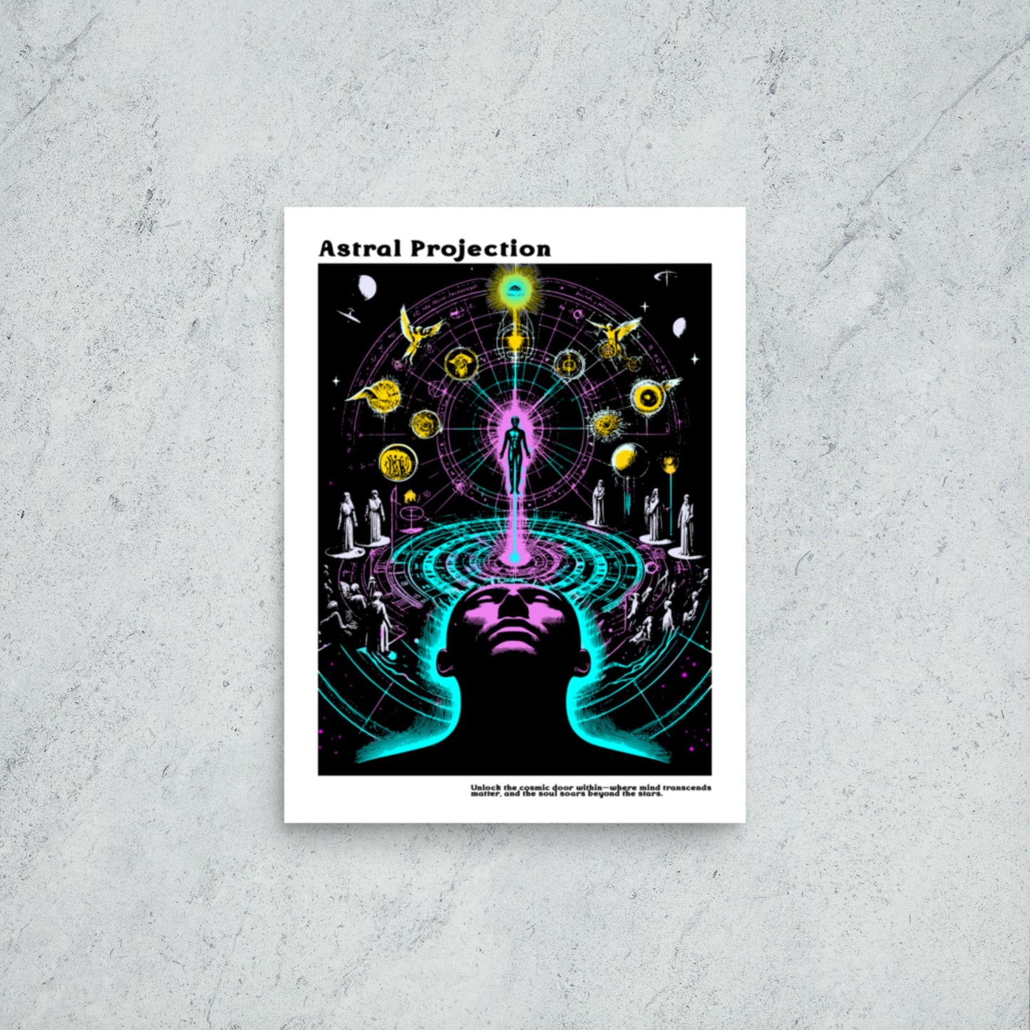 Astral Projection Framed Print