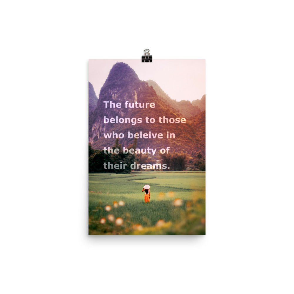 Beauty of Dreams Poster Print