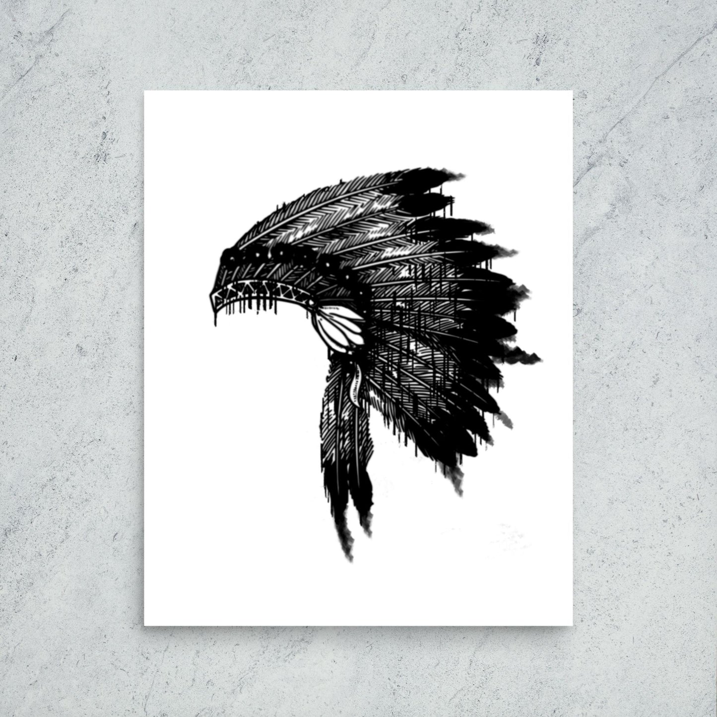 Native American Framed Print