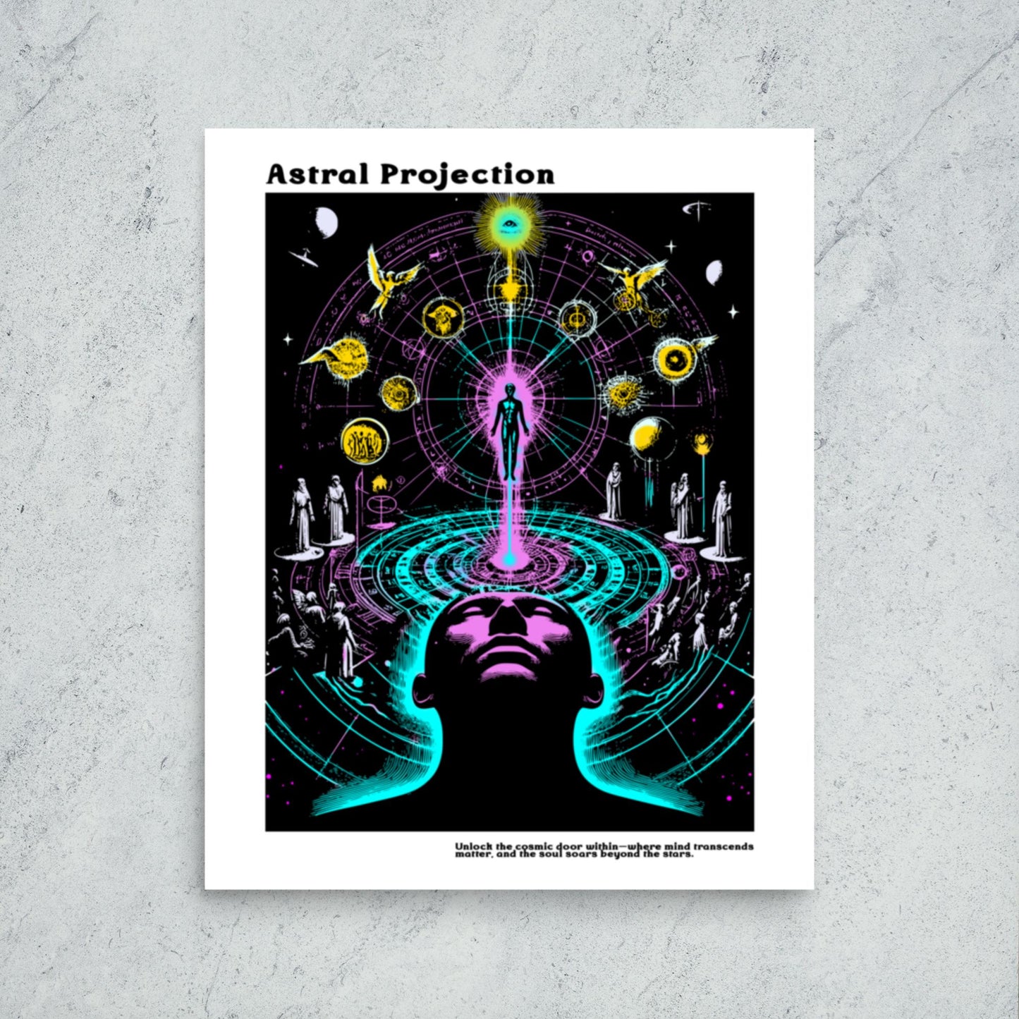 Astral Projection Framed Print