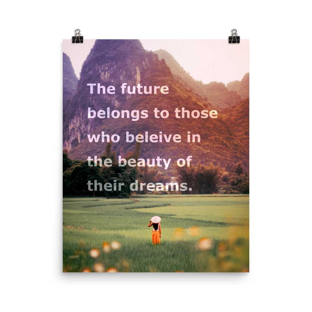 Beauty of Dreams Poster Print