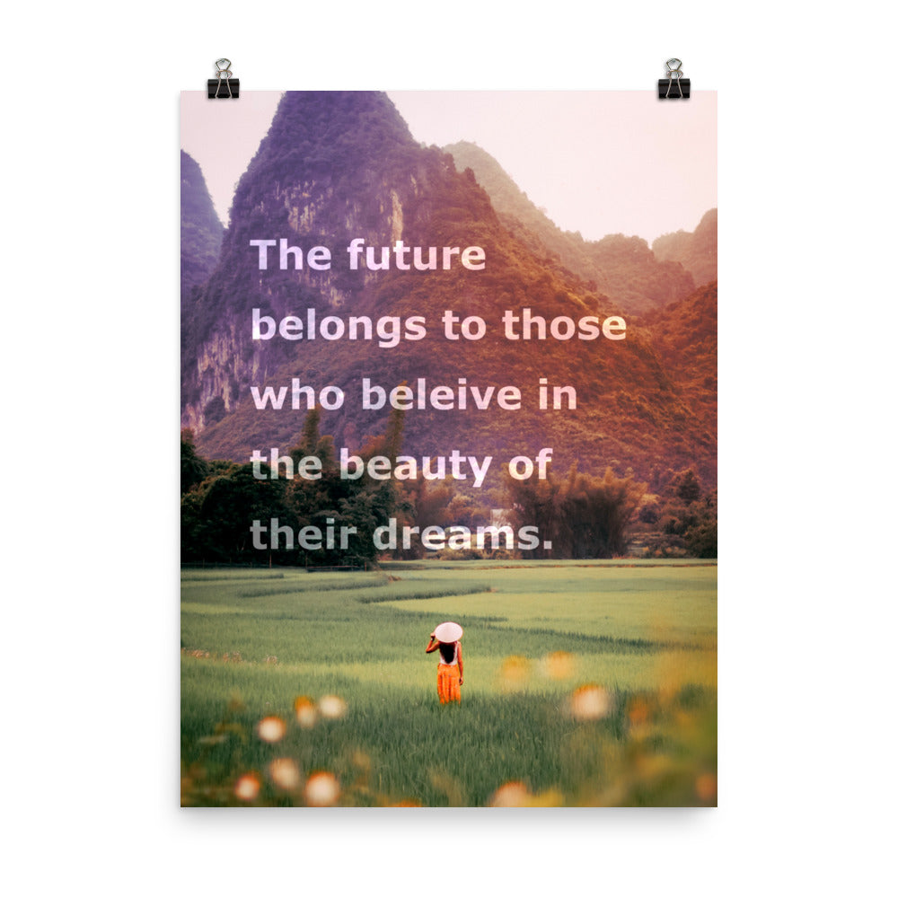 Beauty of Dreams Poster Print