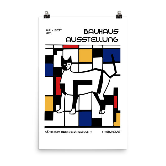 Bauhaus Austellung Poster Print