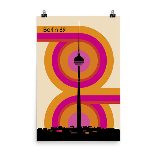 Bauhaus Berlin Poster Print