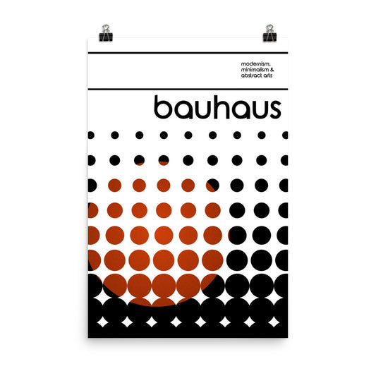 Bauhaus Transient Poster Print