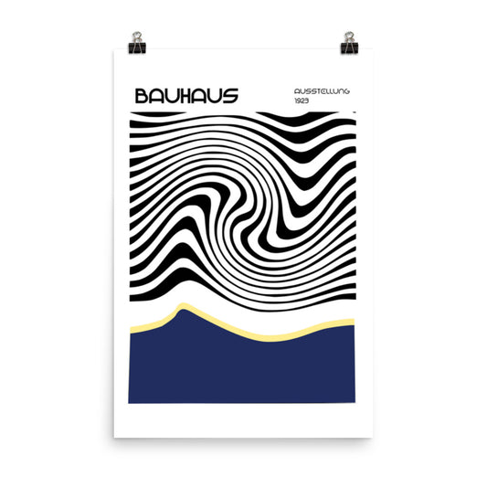 Bauhaus Rhythms Poster Print
