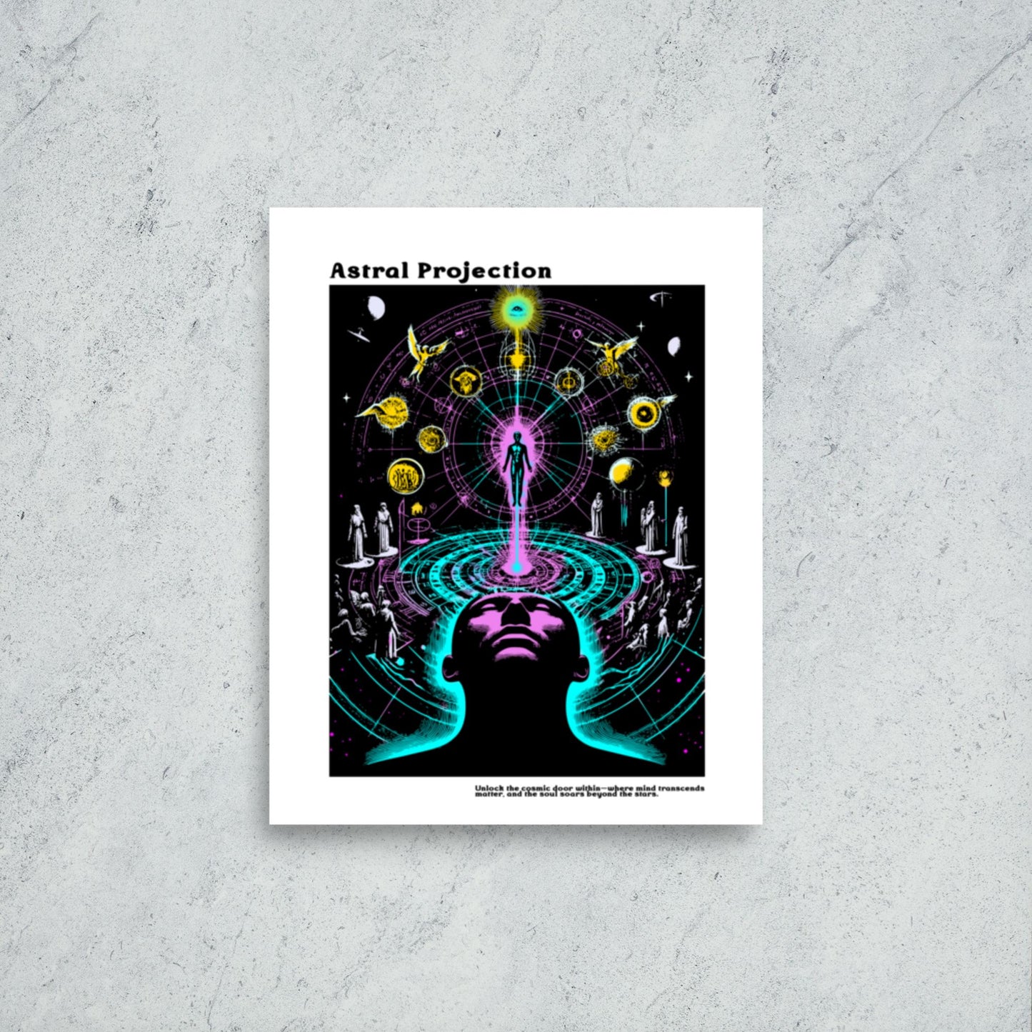 Astral Projection Framed Print