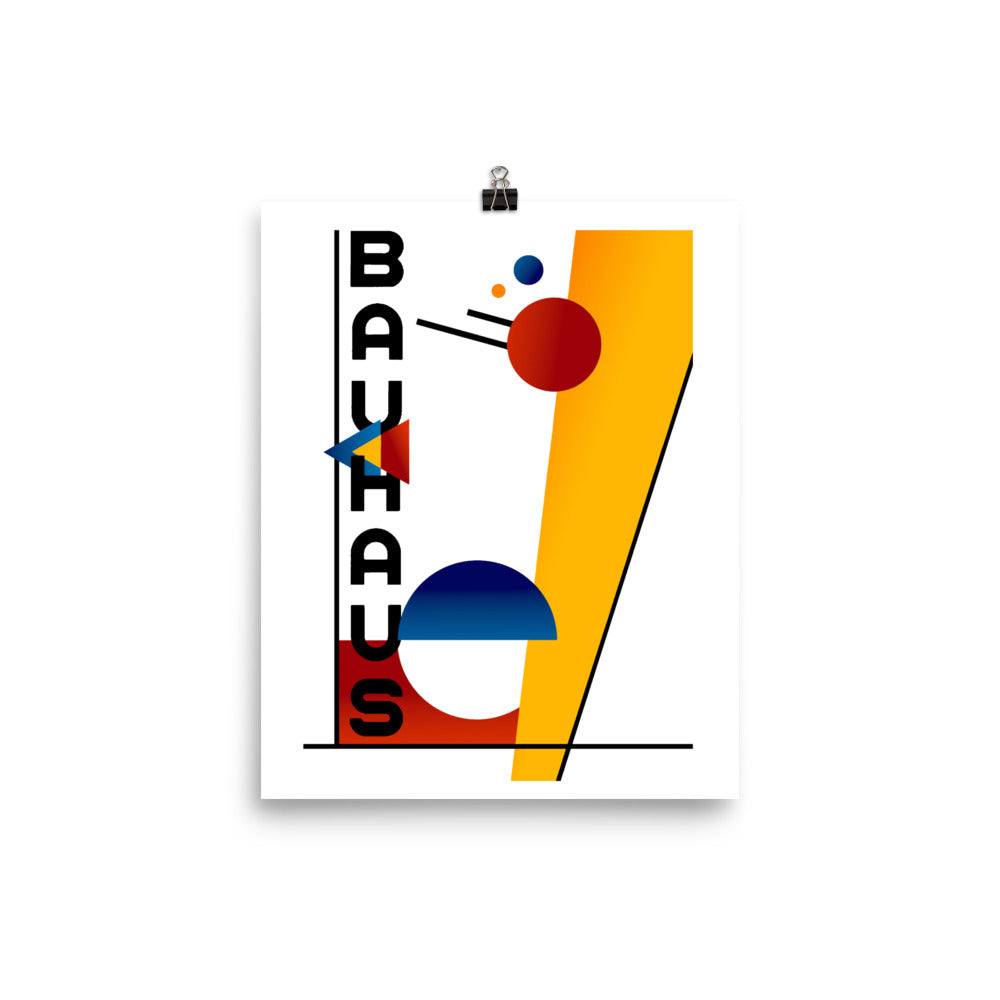 Bauhaus Cosmos Framed Print