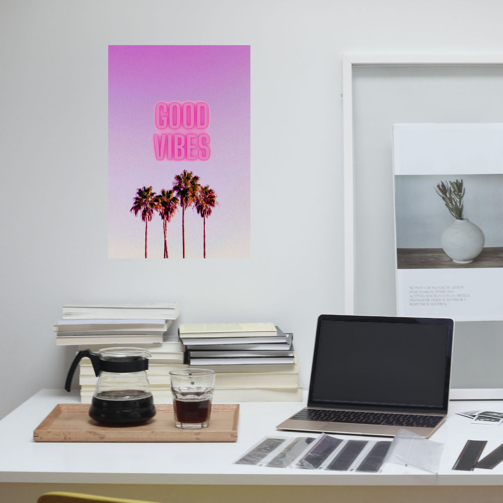 Good Vibes Poster Print