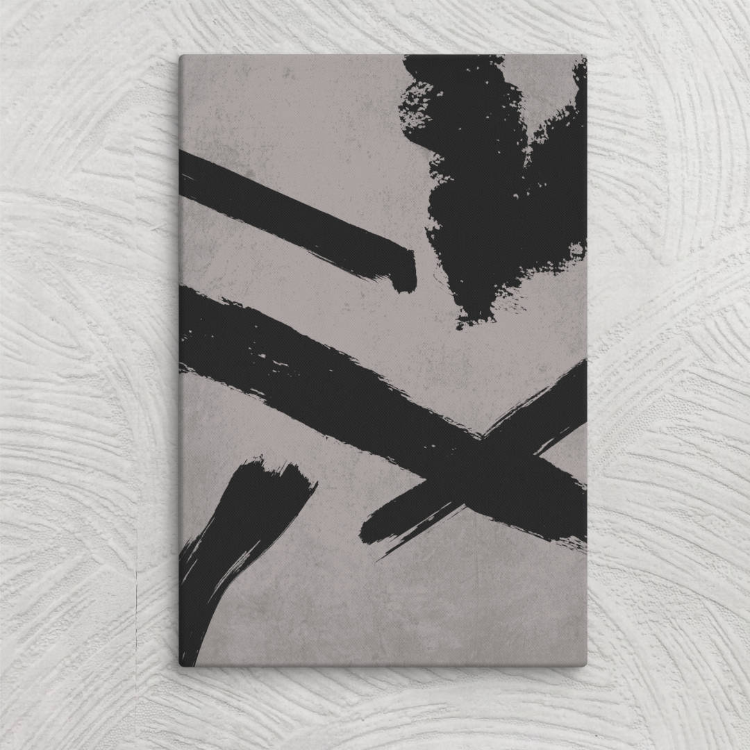 Stone Soliloquies Abstract Canvas Print