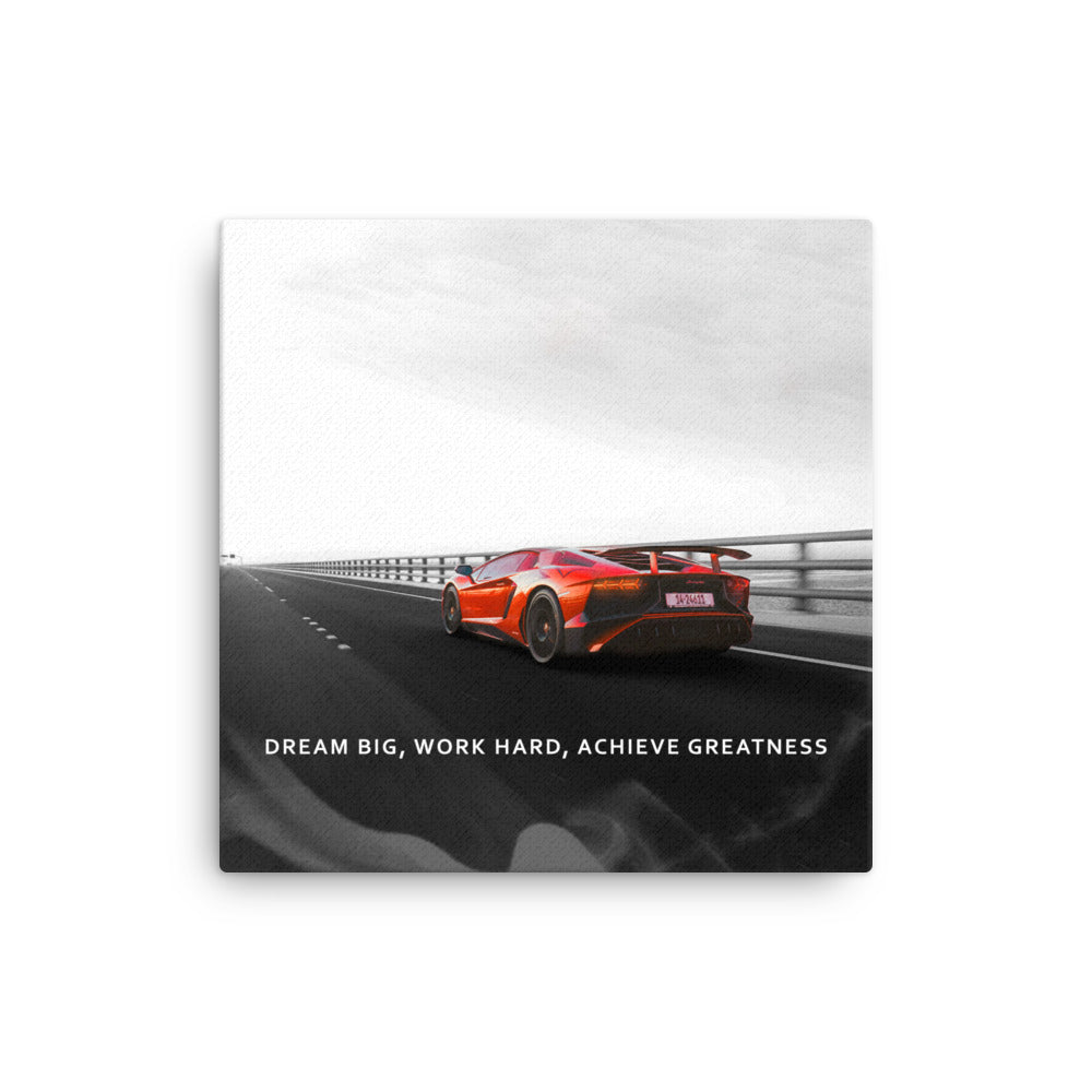 Dream Car Canvas Print
