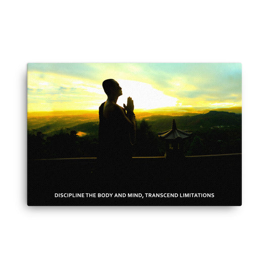 Mind of the Monk Canvas Print