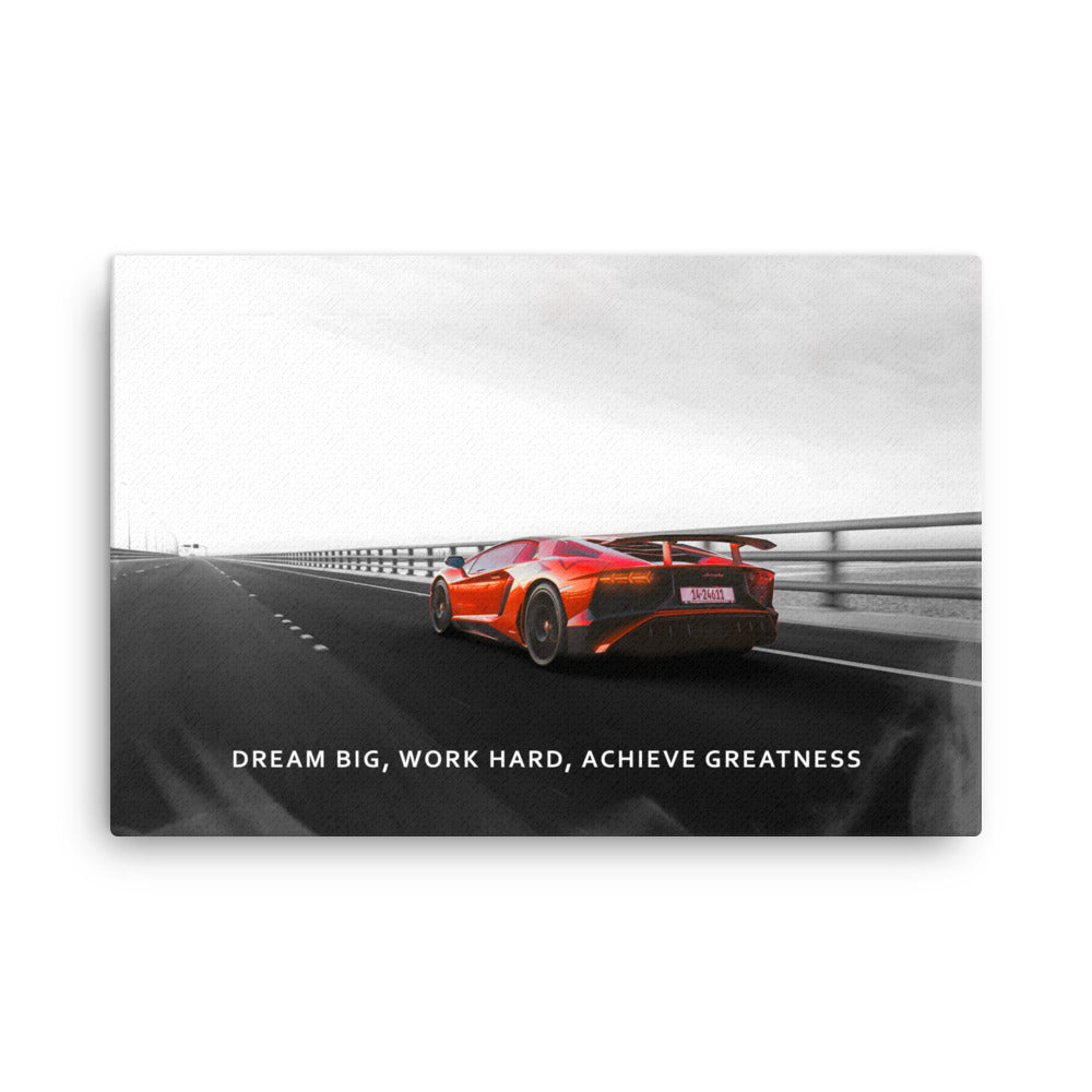 Dream Car Canvas Print