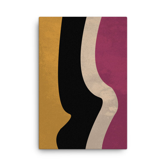The Abstract Arches Canvas Print