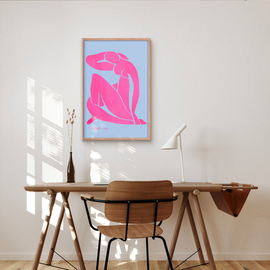 matisse blue nudes pink