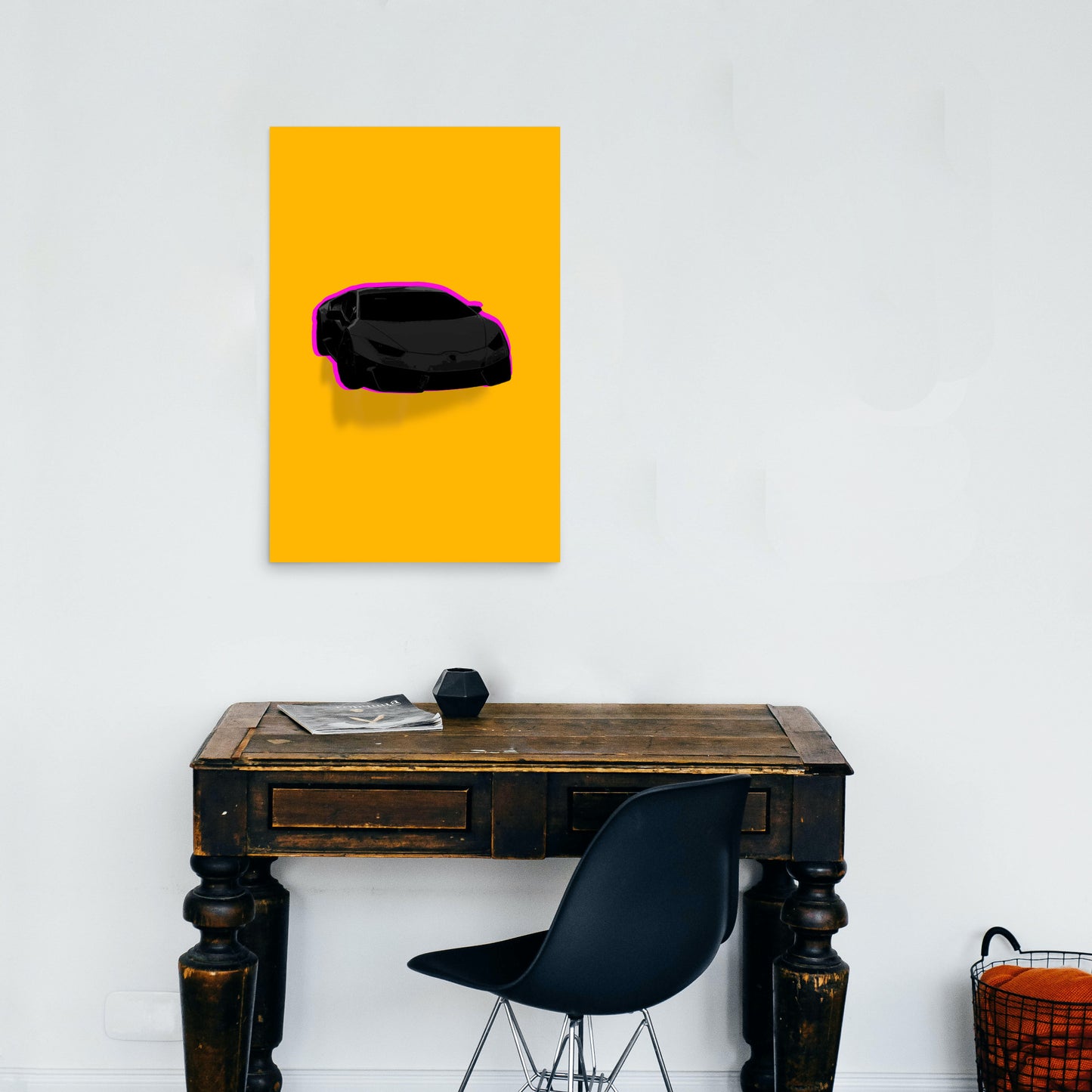 Super Lambo Car Poster Print