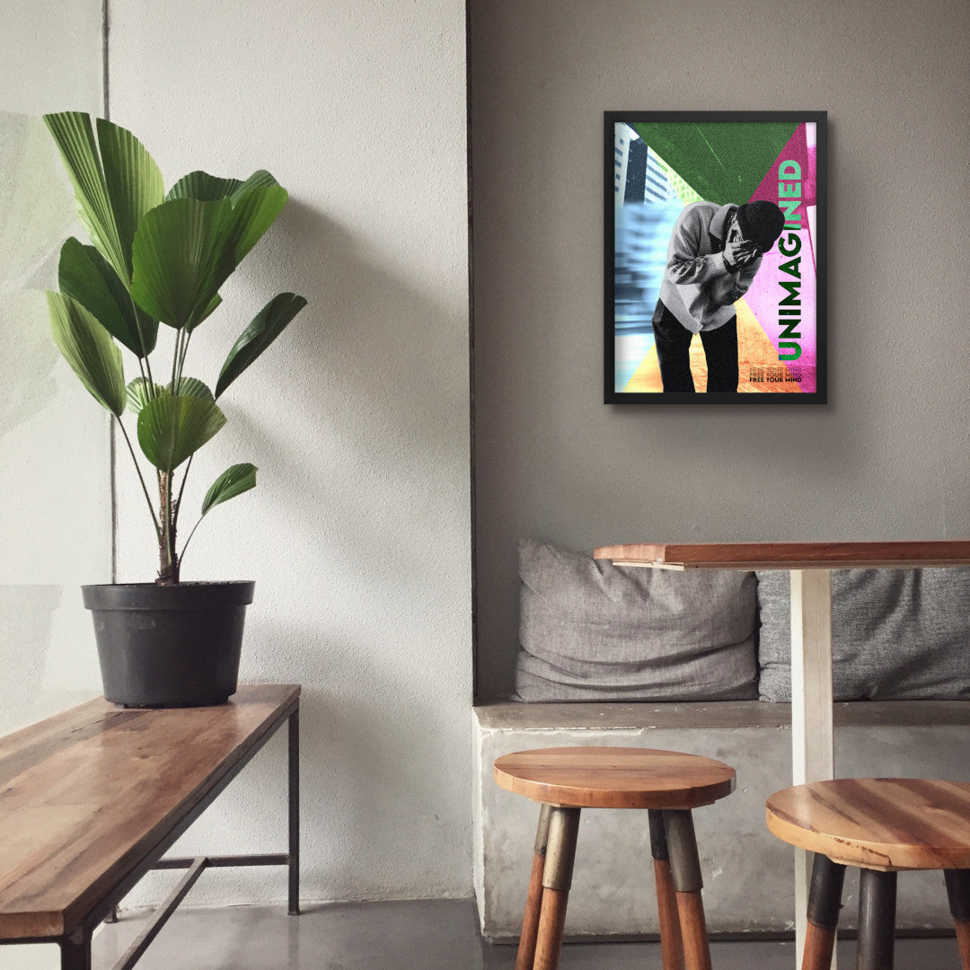 modern contemporary framed print