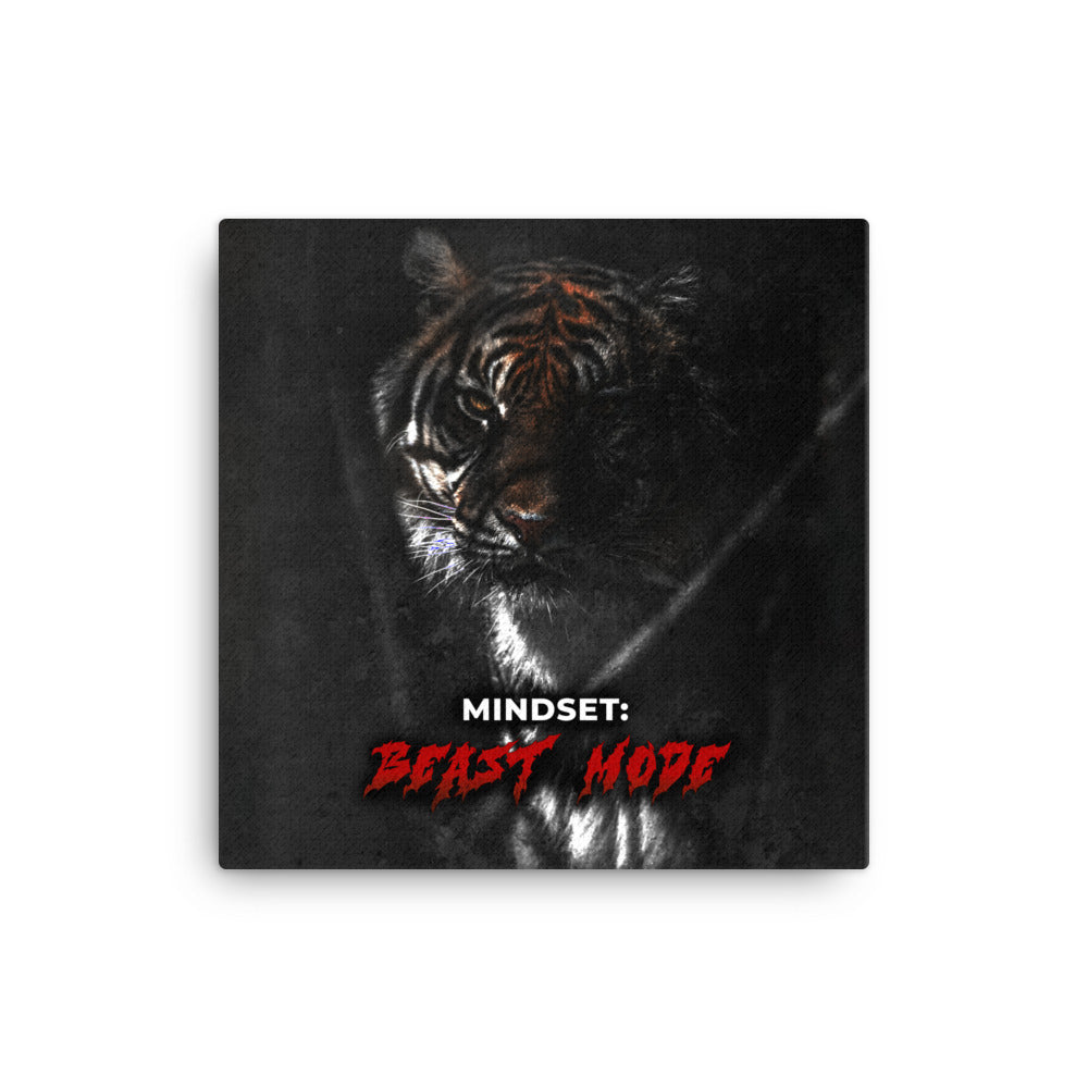 Mindset: Beast Mode Canvas Print