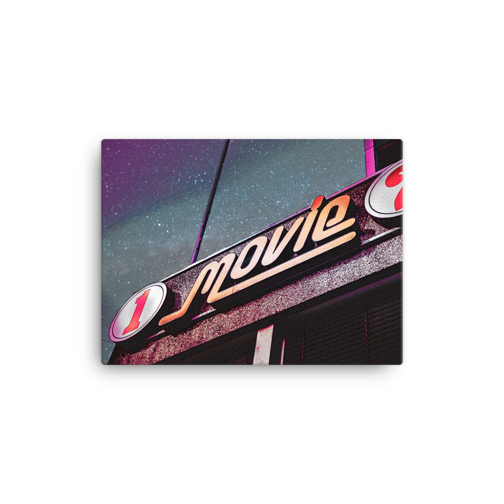 Movie Theatre Canvas Print