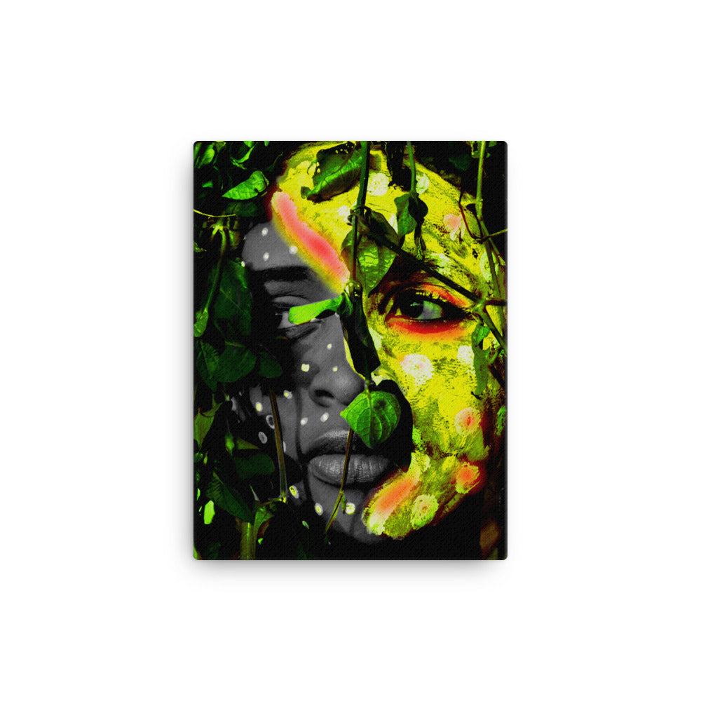 Tribal Woman Canvas Print