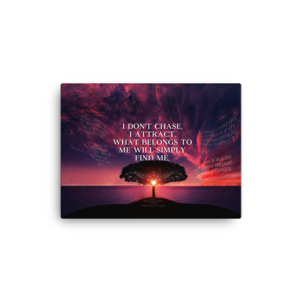 Affirmations Canvas Prints