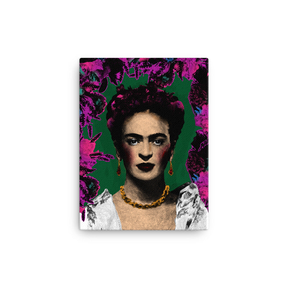 Frida Pop Art Canvas Print
