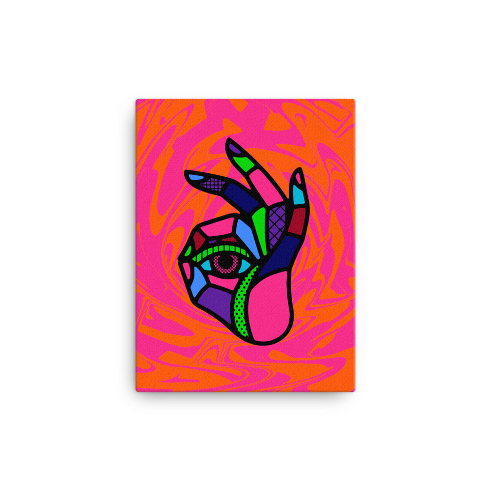 OK Groove Canvas Print