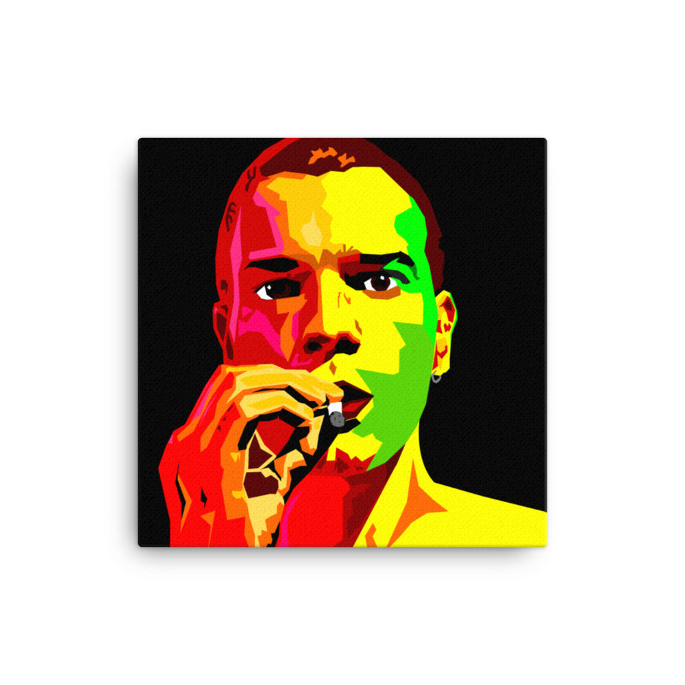 RENTON WPAP Canvas Print