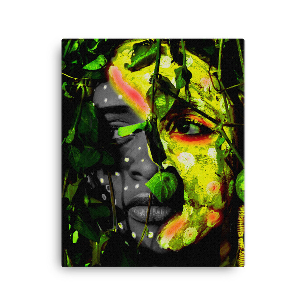 Tribal Woman Canvas Print